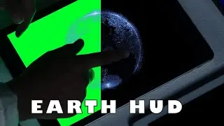 Earth HUD Green Screen Video - Stock Video Footage - No Copyright Videos