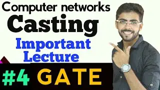 Unicasting | Limited Broadcast | Directed Broadcast | Gate Computer Networks Lectures in Hindi #04