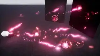 UE4 Niagara Projectiles Vol.2 | Demo for Unreal Marketplace