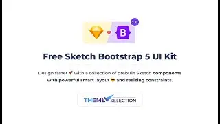 Free Sketch Bootstrap 5 UI Kit