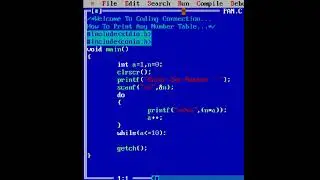 How to Print Any Number Table/@CodingConnection How to Print Any Number Table/Print Any Number Table