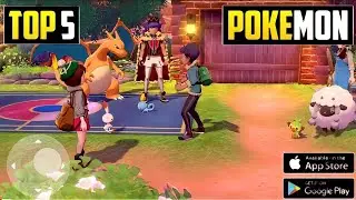 TOP 5 New Pokemon Games ForAndroid in 2023| Best Pokemon Games For Android #shorts #pokemon