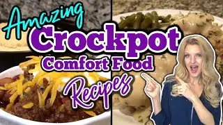 Mouth-Watering COZY CROCKPOT RECIPES You NEED In Your LIFE! | Crockpot COMFORT FOOD Recipes