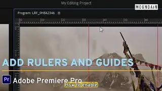 How to add Guide lines, Rulers, Rule of Thirds etc in Premiere Pro