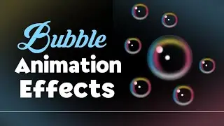 Bubble Animation Effects using css || floating bubble effect || #css #cssanimation