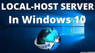 How To Setup A Local host Server In Windows 10 || Hindi