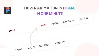 Navigation Hover Effect in one minute using Figma