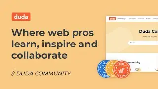 Getting Started with Duda Community | Duda Tutorials