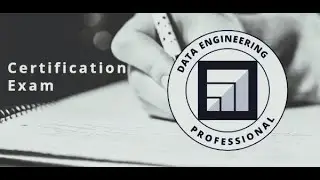 Data Engineering Professional Certification Answers