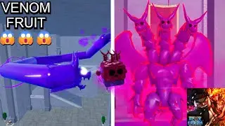 Venom Fruit Has The BEST TRANSFORMATION EVER.. (ROBLOX BLOX FRUIT)