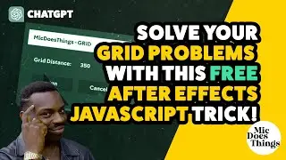 Free After Effects Script: Create a perfect grid in 1 click!