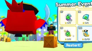 i BEAT Summer Pet Sim X and GOT THIS...