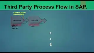 06.9) Third Party Process or Trading Process in SAP MM (ECC / S4 HANA) 