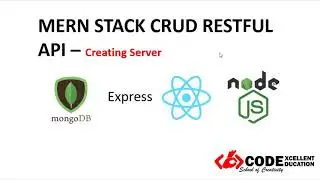 MERN (MongoDb, Express, React, Nodejs) CRUD Backend - Setup Server
