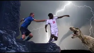 Chiellini saves saka