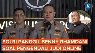 Senin Depan, Polisi Periksa Benny Rhamdhani soal T Pengendali Judi Online