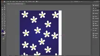 Seamless Floral Pattern | flower illustration #adobeillustrator