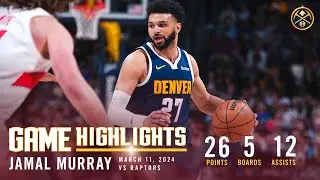 Jamal Murray Full Game Highlights vs. Raptors 🎥