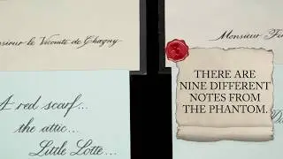 Phantom Props: The Notes | The Phantom of the Opera