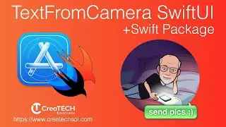 Scan from Camera  and CTScan  - a TextField, TextEditor Swift Package alternative