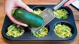 Can't believe how delicious! This zucchini tastes better than meat! Easy and fast! ASMR