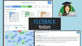 Feedback feature -  Tutorial