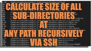 [🔴LIVE] How to calculate size of all sub-directories at any path recursively?