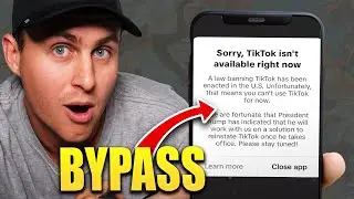 How to Use TikTok After USA Ban TUTORIAL ✅ TikTok USA Working After Ban