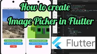 Pick Image from Gallery and Camera in Flutter - How to create image picker in Flutter?