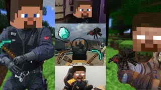 @PacmanDownUnder uses NEW Enchanted Minecraft Crossbow to Win R6S Ranked Game!?