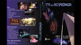 STYX & REO SPEEDWAGON - Blue Collar Man & Roll With The Changes (HQ live audio; St Louis; 6-9-2000)