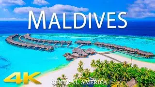 MALDIVES 4K Ultra HD • Stunning Footage, Scenic Relaxation Film with Relaxing Music