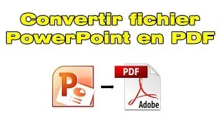 comment convertir un fichier powerpoint PPT en pdf en ligne