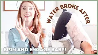 How to INDUCE LABOR at home FAST! 🤯 (labor inducing exercises at 39 weeks)