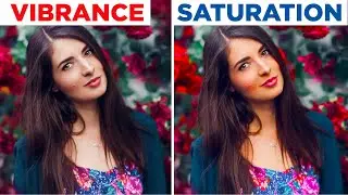 How to Use Vibrance and Saturation in Photoshop CC | Photoshop Tutorial