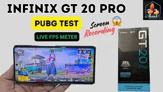 Infinix GT 20 Pro PUBG Test: LIVE FPS & Screen Recording 🔥| Don't BUY 💀