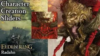 ELDEN RING Character Creation - Radahn