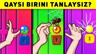 QAYSI BIRINI TANLAYSIZ? YANGI SUPER SAVOLLAR NECHTASINI TOPA OLASIZ?