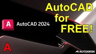 Do THIS to Get AutoCAD 2025, 2024 for FREE!