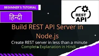 Node.js Tutorials in Hindi | JSON Server Tutorial | Fake Rest APIs | How to create Json server in JS