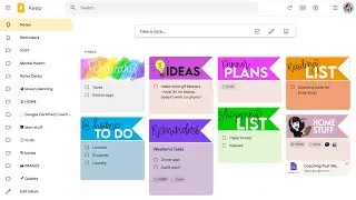 Custom Google Keep Header Images | Tutorial