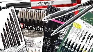 Which inking pens are marker proof & water proof?