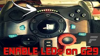 How to active RPM LED on Logitech G29 (FANALED) *easy*