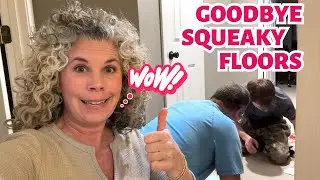 My Squeaky Floors Fixed in Seconds!  Mind Blown!