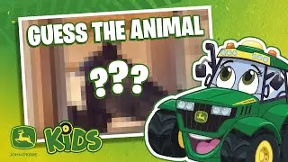 Guess The Hidden Animal Game #1 🐔 ! | Games For Kids  | John Deere Kids