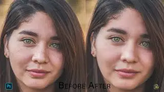 1 Click High end skin retouching | Quick & Easy + Free Skin Softening Action