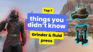 Things you might not know about the grinder and fluid press in Conan Exiles Age of War chapter 4
