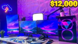 I Built my ULTIMATE Dream $12,000 Gaming & Streaming Setup!