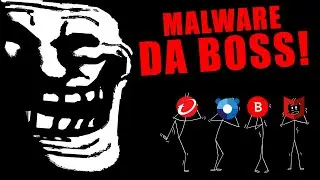 UM MALWARE contra Trend Micro, Panda, McAfee e BitDefender