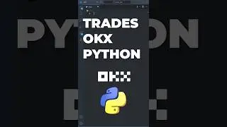 Как  получить сделки по монетам на бирже OKX с помощью Пайтон #OKX #trades #Python